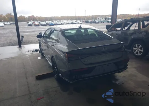 2025 Hyundai Elantra N Line from USA, damaged, VIN KMHLR4DF1SU980256